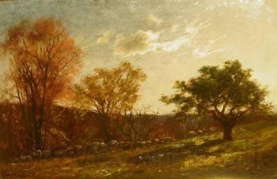 Charles Furneaux Landscape Study, Melrose, Massachusetts, oil painting by Charles Furneaux Germany oil painting art